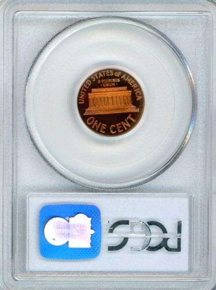 1969-S Proof Lincoln Memorial Cent in PCGS PR68DCAM