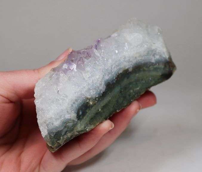 Gorgeous color! 1,530ct Amethyst crystal in matrix