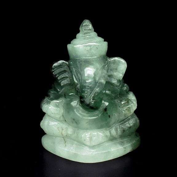 Natural 38.65ct Jade carving