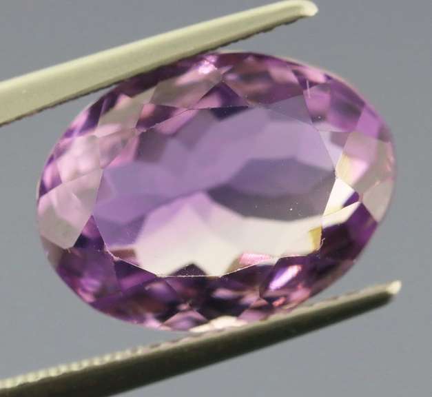 Heavy glittering 7.17ct unheated violet Amethyst