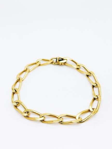 Chain Bracelet in 18KT Yellow Gold