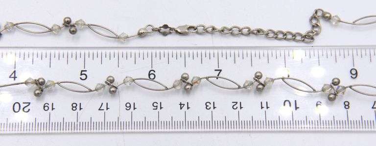 Vintage 925 Sterling Silver Lot of 5 Necklaces