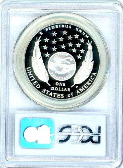 2004-P Proof Lewis & Clark Commemorative Silver Dollar in PCGS PR69DCAM