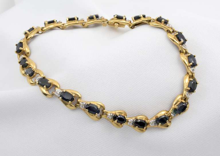 Nice Sapphire Bracelet