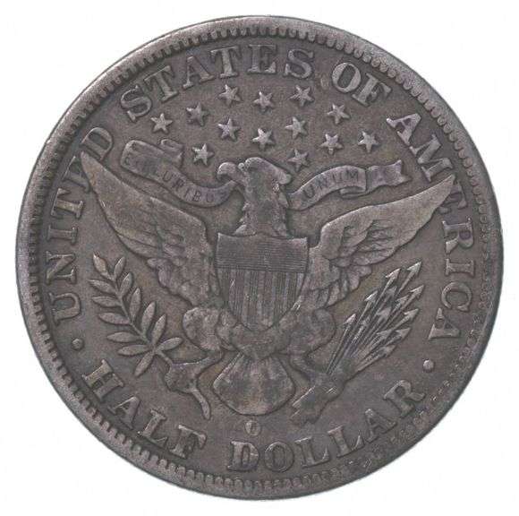 1895-O Barber Half Dollar