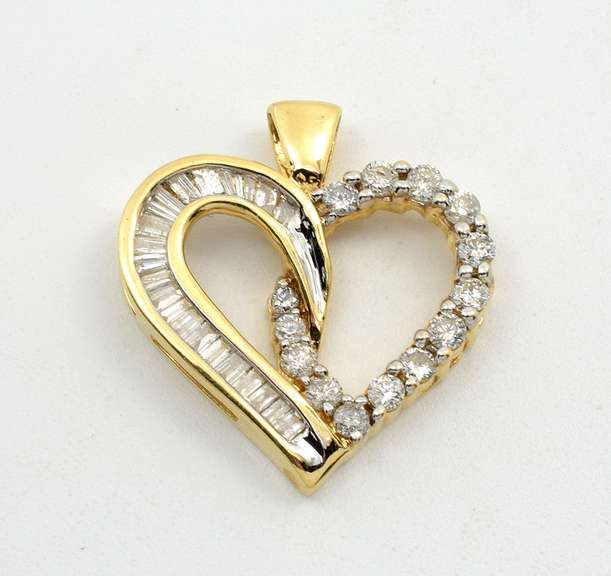 Glittering Diamond Heart