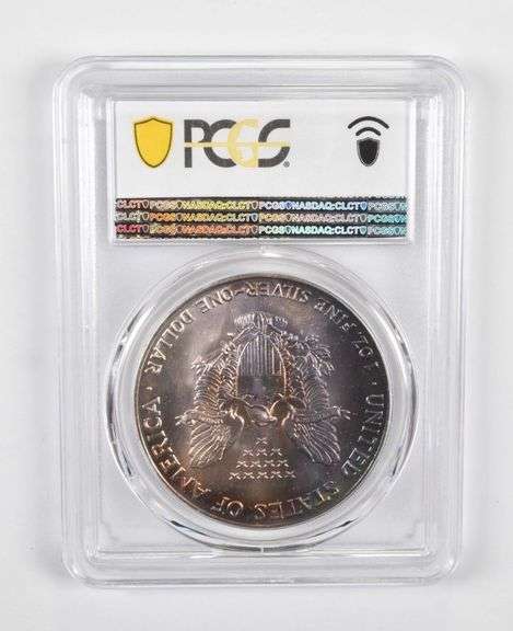 MS68 1987 American Silver Eagle - PCGS Beautiful Tone!