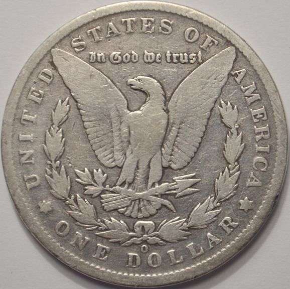 1890-O Morgan Silver Dollar Circulated