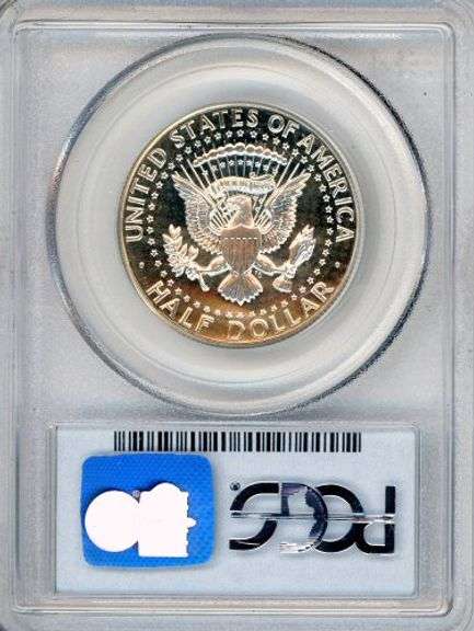 1966 Kennedy Silver Clad SMS Half Dollar in PCGS MS66CAM