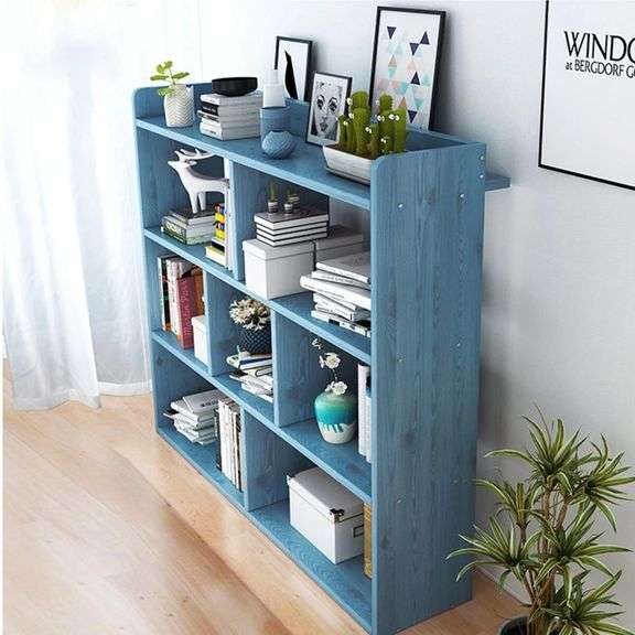 Simple Combination Bookshelf Floor Living Room Storage