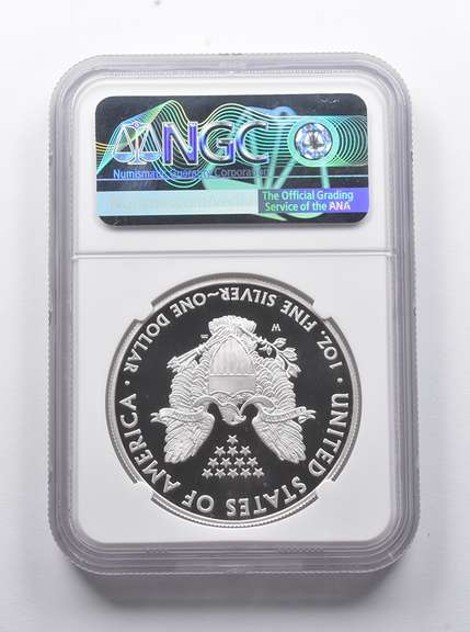 PF70 UCAM 2008-W American Silver Eagle NGC