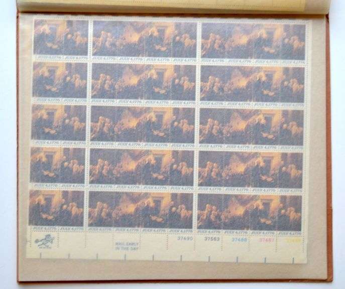 $76.40 Face Value Mint US 10 &13 Cent Sheets