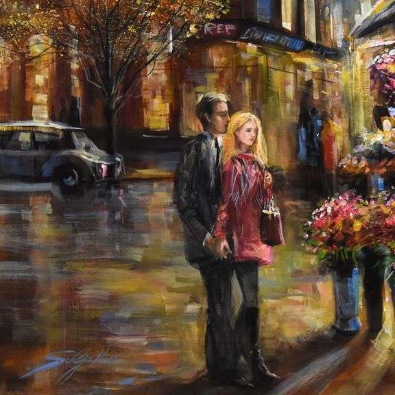 Evening Bouquets by Suljakov Original