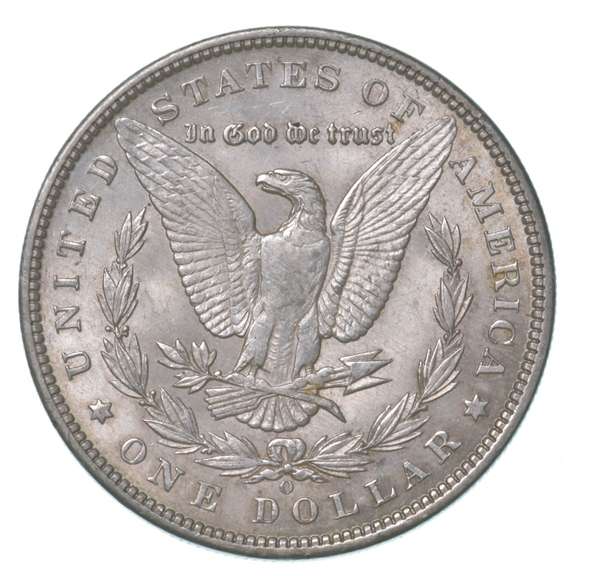1892-O Morgan Silver Dollar