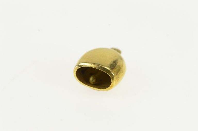 10K Yellow Gold Swiss Red Cross Enamel 3D Articulated Charm/Pendant