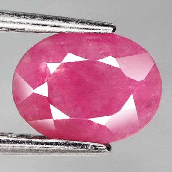 Stunning 1.30ct reddish pink Ruby