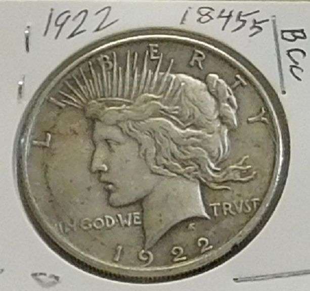 1922-D Peace Dollar, circ