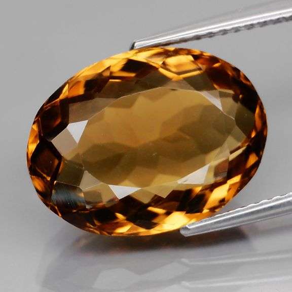 Collectors 8.23ct oval rich Citrine