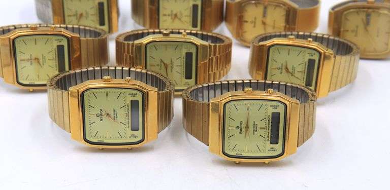 Group of 9 Armitron Alarm Quartz Watches