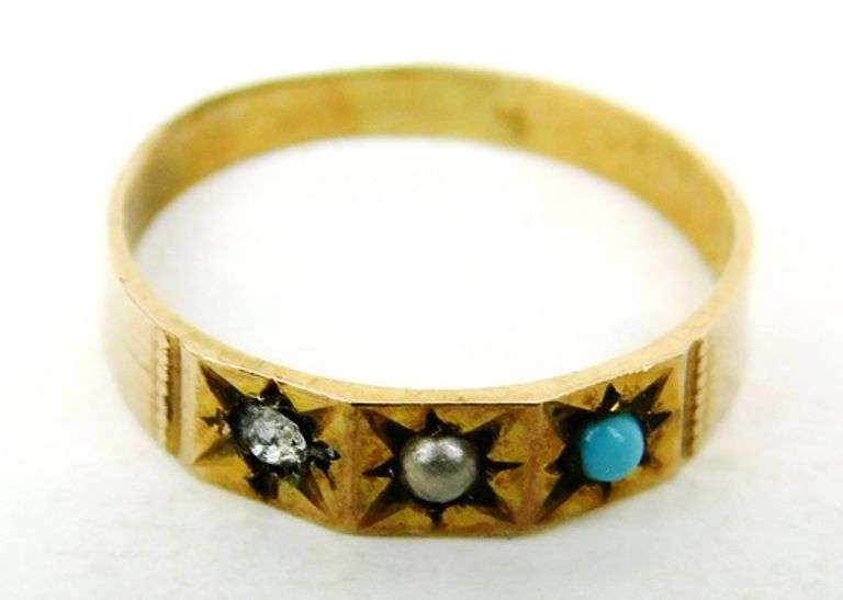 Antique 9CT Gold Baby Ring