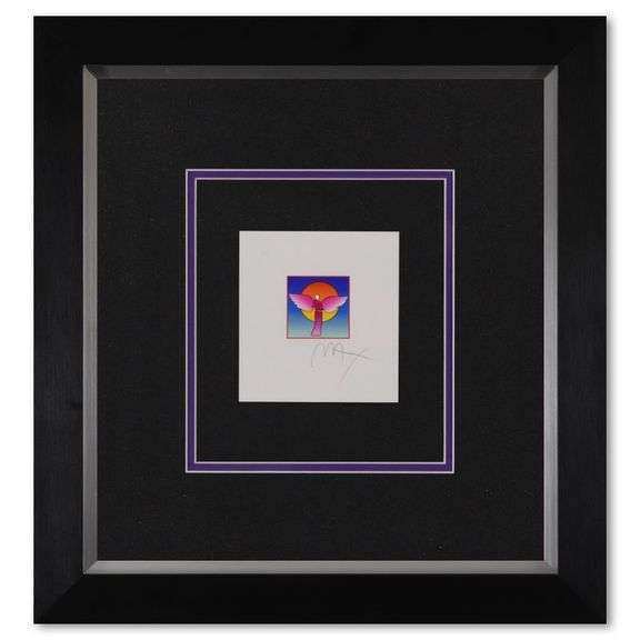 Angel with Sun (Ver II) by Peter Max