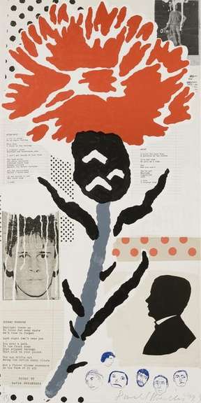 Donald Baechler- Thistle