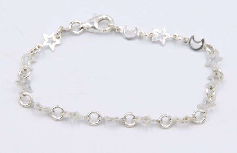 Lot of 6 Vintage 925 Sterling Silver Bracelets