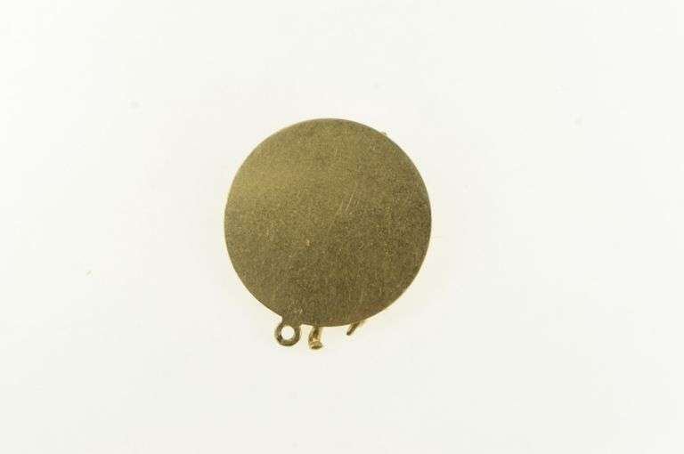 14K Yellow Gold 1950's Pearl Skirt Dancer Ballerina Charm/Pendant