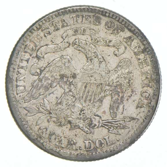 1876 Seated Liberty Quarter