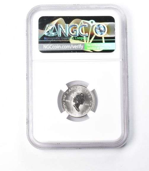 MS69 1999 Canada $10 1/4 Oz Platinum Polar Bear NGC