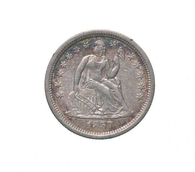 1857-O Seated Liberty Dime