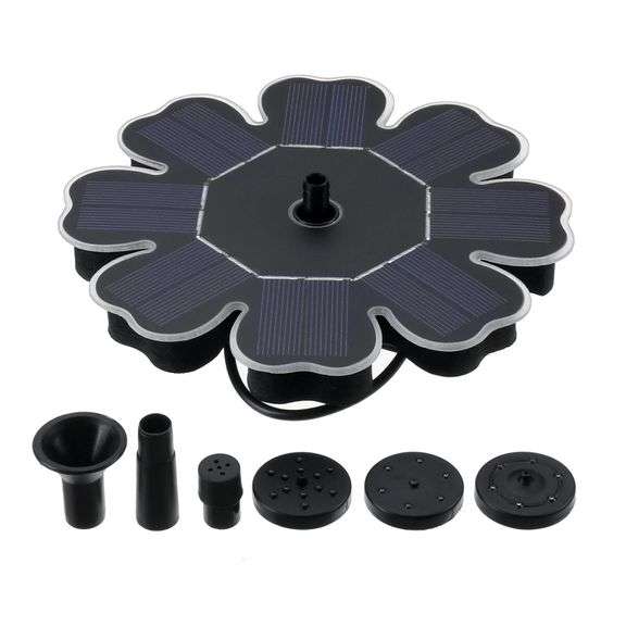 8V 1.6W Mini Fountain Solar Powered Water Pump Floating