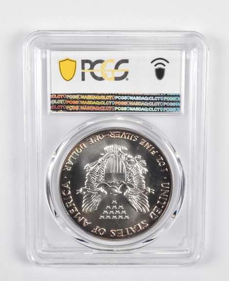 MS68 1992 American Silver Eagle - PCGS Beautiful Tone!