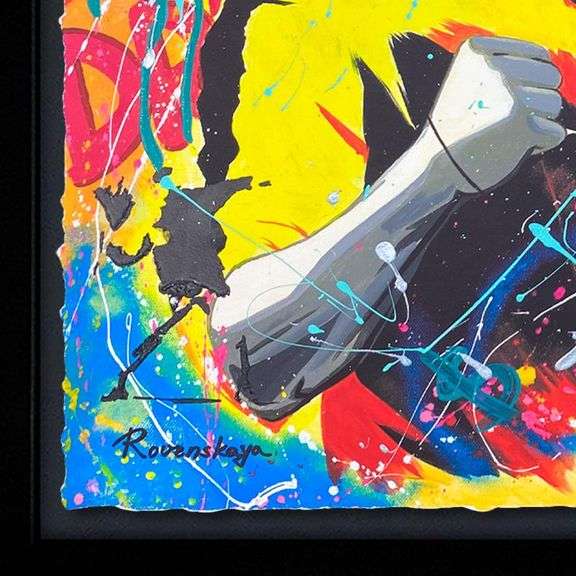 Bruce Lee & Kung Fu Panda by Rovenskaya Original