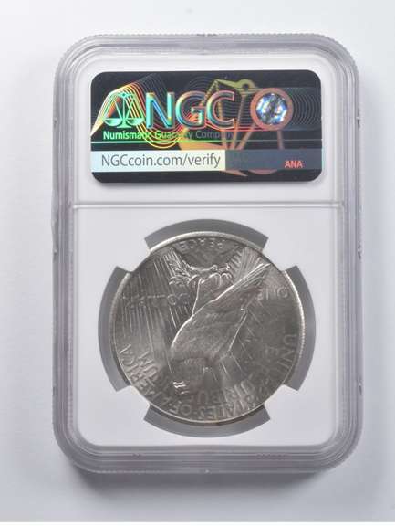 MS62 1927 Peace Silver Dollar 100th Anniversary NGC