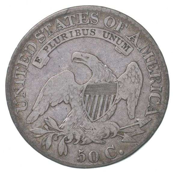 1825 Capped Bust Half Dollar 107