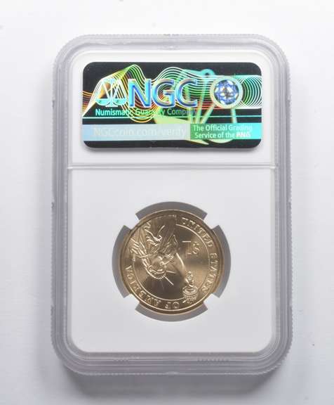 MS69 2007-P Thomas Jefferson Presidential Dollar Annual Coin Set NGC