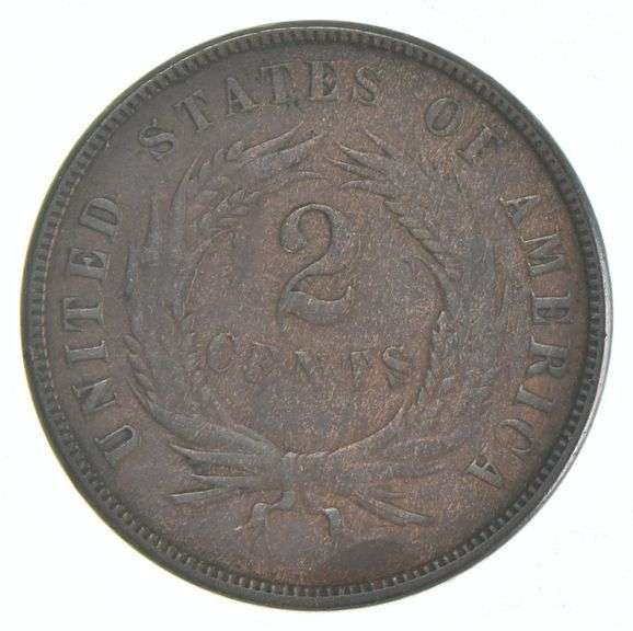 1871 Union Shield Two-Cent Piece