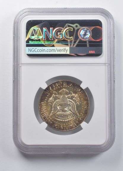 MS67 1964 Kennedy Half Dollar Signature Label NGC