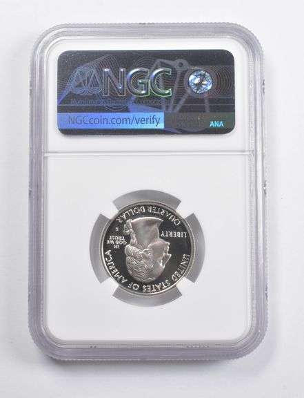 Label Error PF70 UCAM 1999-S Pennsylvania Silver State Quarter NGC