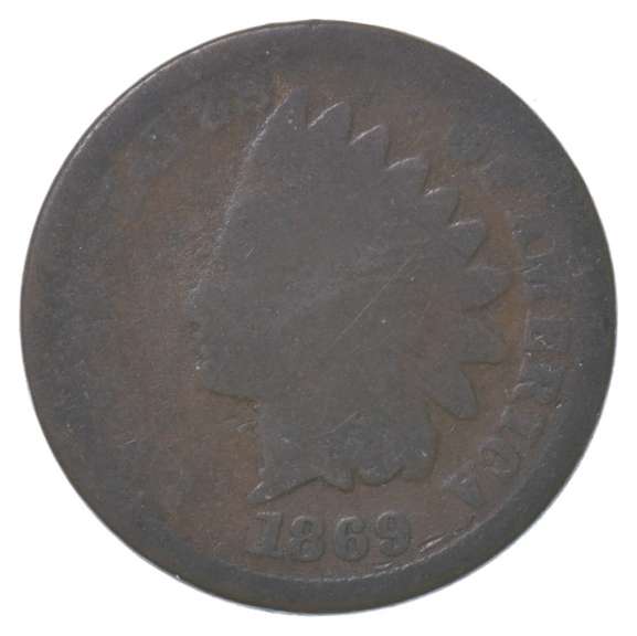 1869 Indian Head Cent