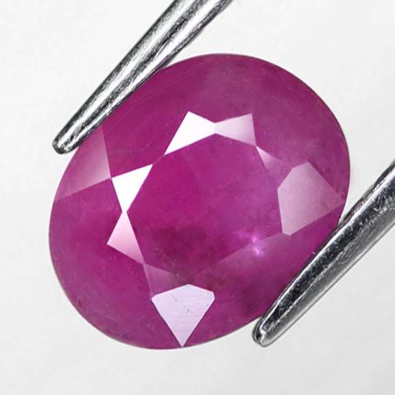 Violet pink 2ct Winza Ruby