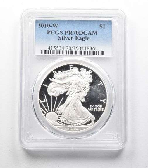 PR70 DCAM 2010-W American Silver Eagle PCGS