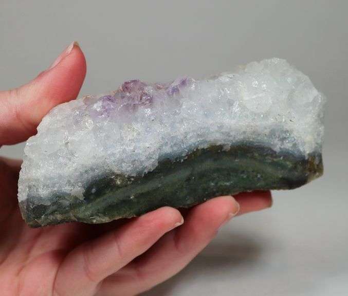 Gorgeous color! 1,530ct Amethyst crystal in matrix