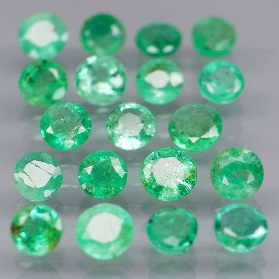 Outstanding 2.83ct real Colombian Emerald set