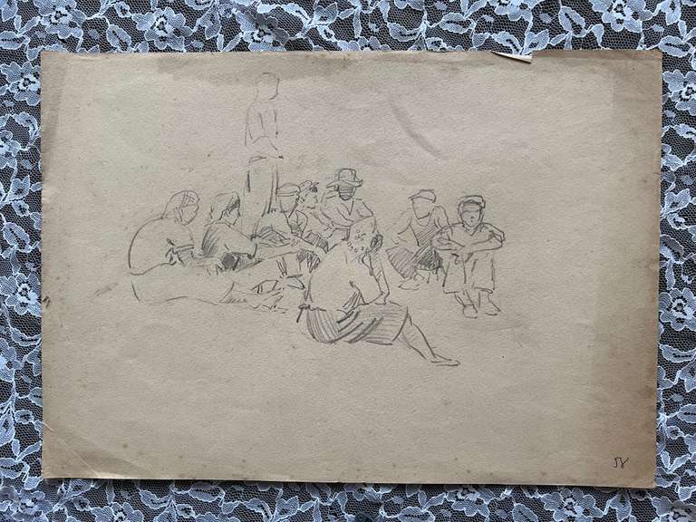 RUSSIAN ARTIST LEONID KORNEEV ESTATE ART