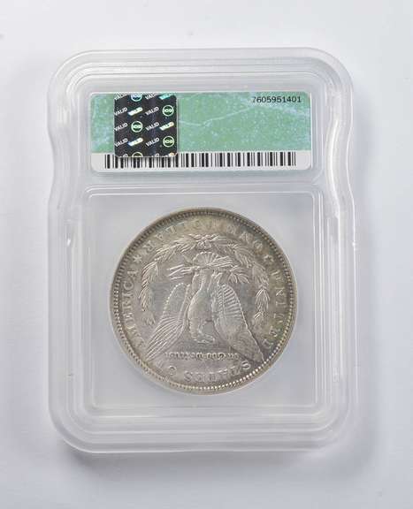 EF45 Details 1891 Morgan Silver Dollar VAM-2 Top 100 Cleaned ICG