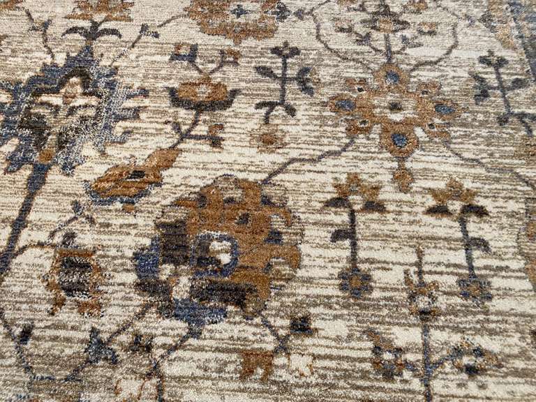 Magnificent Vintage Repro Design Rug 8x11