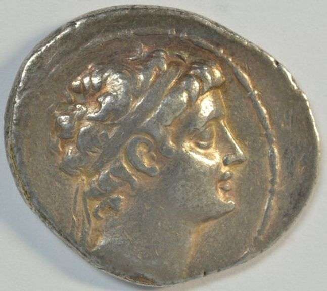 Superb Demetrios I Seleukid Kingdom Silver Tetradrachm, 162-150 BC