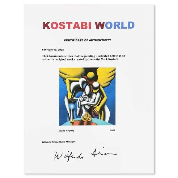 Divine Royalty by Kostabi Original